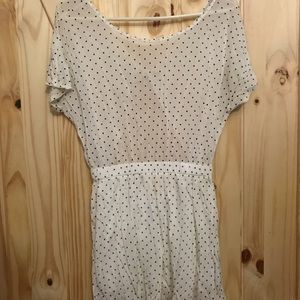 Polka dot beach dress